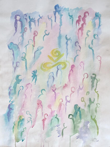 #giftart #artasagift #emotionalgift #интуитивенподарък #artvoucher #подариемоция #рисункатипослание #подарявамтивълна